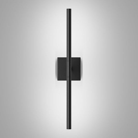 Tipace Hard-Wired LED Bathroom Light Fixtures Over Mirror,24W 360°Rotatable 5500K Black Vanity Light Bar,Modern Wall Sconce for Living Room,Bedroom,Hallway,23.6 Inch