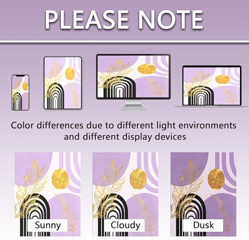 Light Purple Stall Shower Curtain, 36X72 in Narrow Small, Mid Century