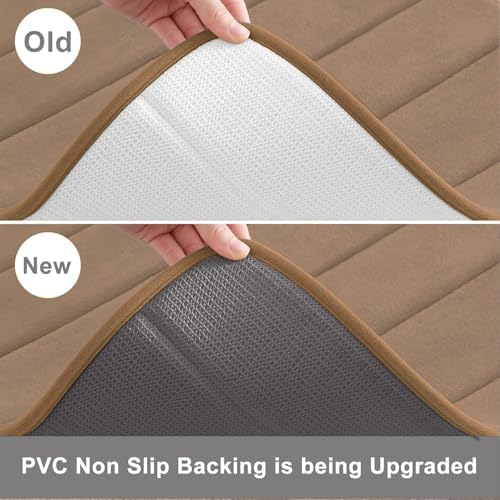 Buganda Memory Foam Bath Mat 24 x 16, Ultra Soft Absorbent Bathroom Rugs