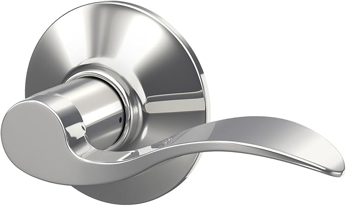 Schlage Lock Company F10 ACC 625 Accent Hall And Closet Lever, Bright Chrome