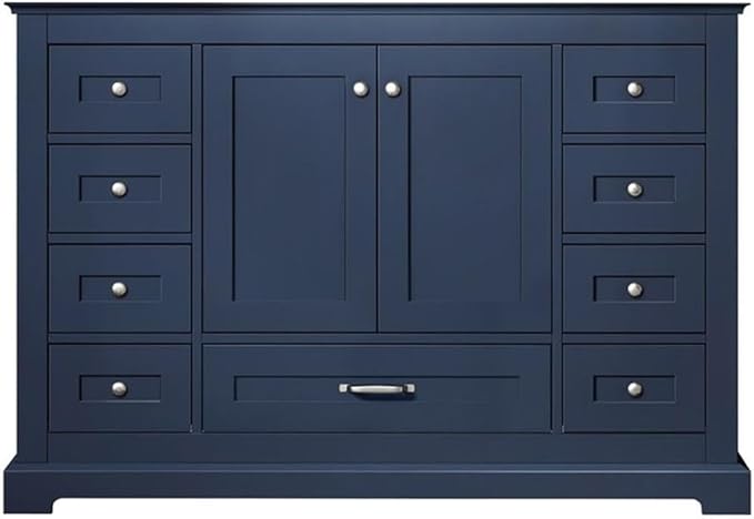 Dukes 48 in. W x 22 in. D Navy Blue Single Bath Vanity