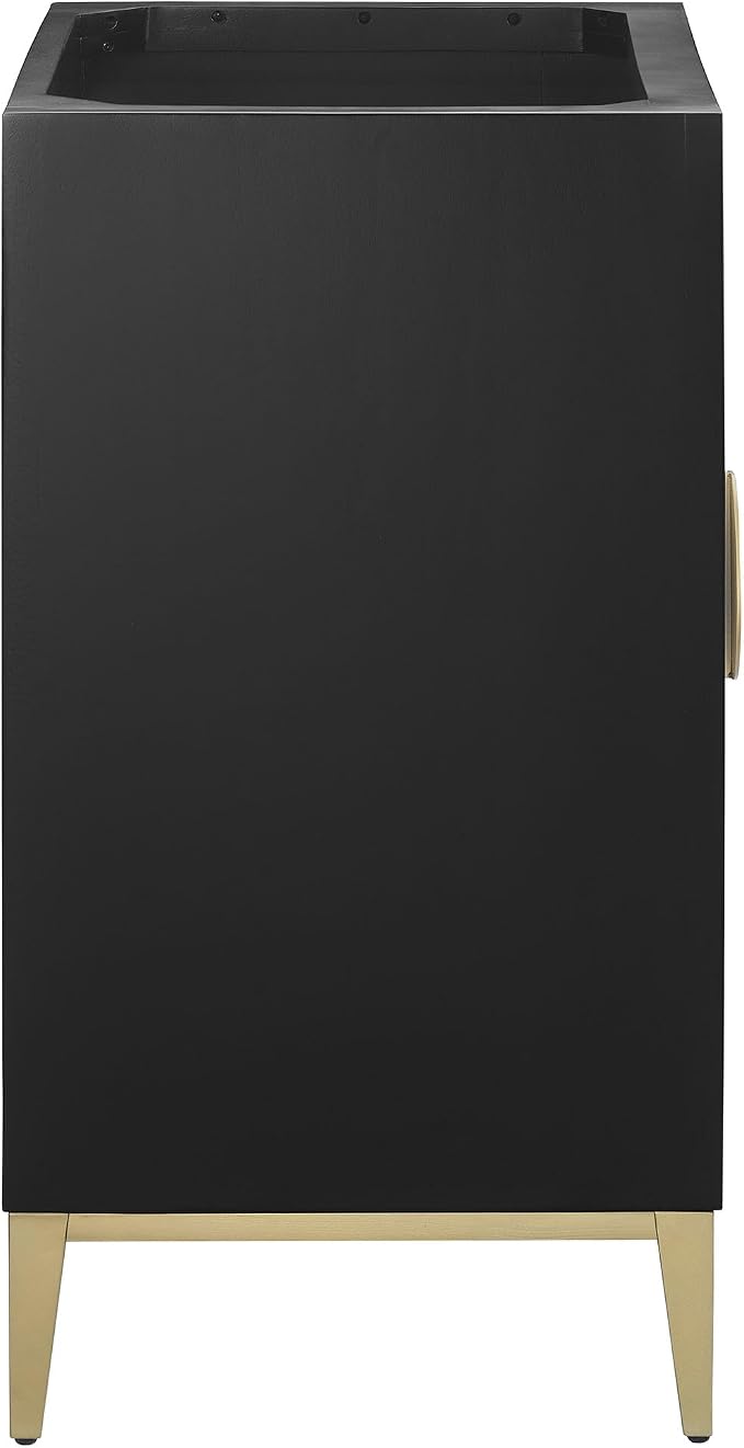 Modway Beau 24 Inch Single Bathroom Vanity in Black