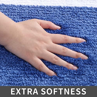 COSY HOMEER Non-Slip Bath Mat Extra Thick Absorbent Plush Washable