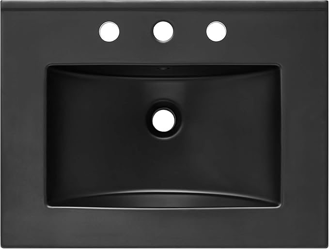 Modway Render 62 Inch Mid-Century Modern Floating Bathroom Vanity with Double Sink in Walnut Black – Wall-Mount Vanity with Storage Cabinet and Dual Ceramic Sinks