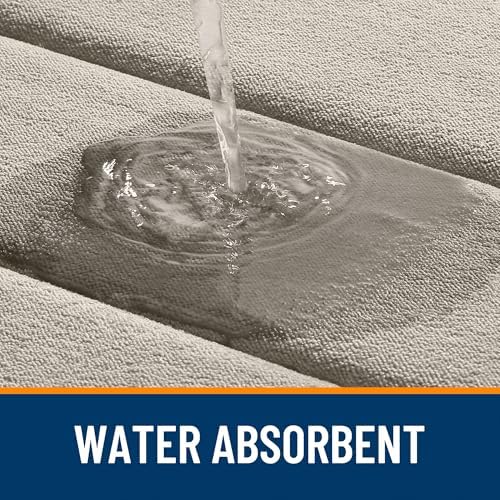 OLANLY Memory Foam Long Bathroom Rugs Runner 47x20, Super Soft Absorbent
