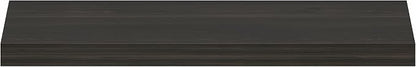 Furinno Tanna Floating Shelves for Wall, 9 x 35 Wall Shelf, Single Set Wall Mounted Floating Shelf with Invisible Bracket, 2-Inch Thick, for Bathroom, Living Room, Bedroom, Home Office, Tobacco Oak