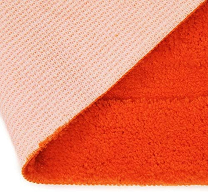 SHACOS Soft Microfiber Bathroom Rugs Set 2 Pieces with Toilet Rug