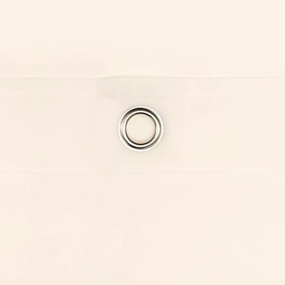 Barossa Design Extra Long Beige Shower Curtain Liner with 3 Magnets - 72" x 84" XL, Waterproof PEVA Lightweight Shower Liner for Bathroom, PVC Free, Metal Grommets - Beige, 72x84