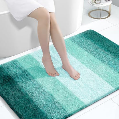 OLANLY Large Bathroom Rugs 60x40, Extra Soft Absorbent Microfiber Bath Rugs