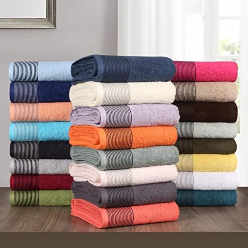 BELIZZI HOME Ultra Soft 2 Pack Oversized Bath Towel Set 28x55 inches, 100% Cotton Large Bath Towels, Ultra Absorbant Compact Quickdry & Lightweight Towel, Ideal for Gym Travel Camp Pool - Burgundy red