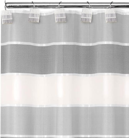 Zahari Home Modern Line Shower Curtain Classic Fabric Shower Curtain Unique Design Custom Shower Curtain Western Country Shower Curtain