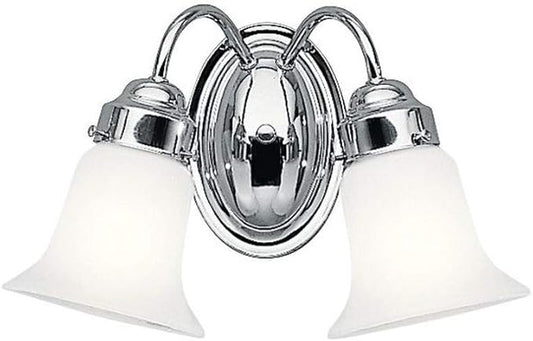 Kichler 6122CH Bath 2-Light, Chrome