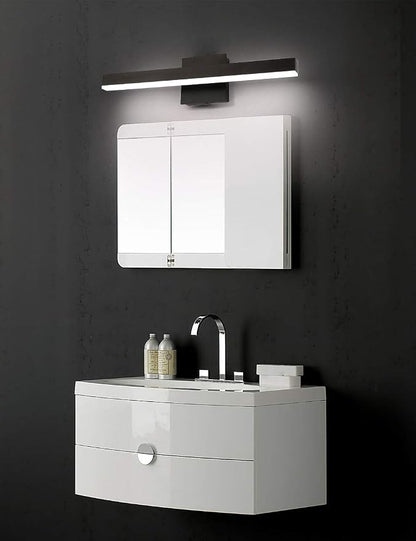 Joossnwell LED Bathroom Vanity Lighting Fixture Over Mirror Black 23.6 Inch | Morden Bathroom Light Fixtures Bath Vanity Light Bar Wall Sconce 18W 4000K