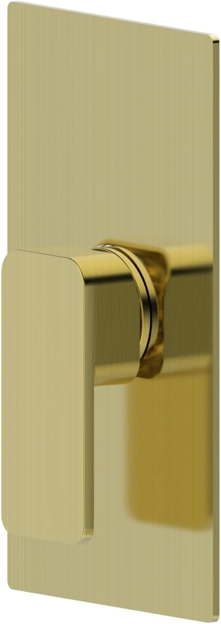 Bath Royale Pasha Pressure Balancing Shower Valve - All Metal, Anti-Scald, Brushed Gold