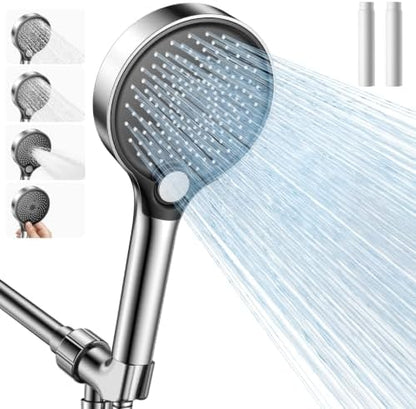Filtered Shower Head with Handheld for Hard Water