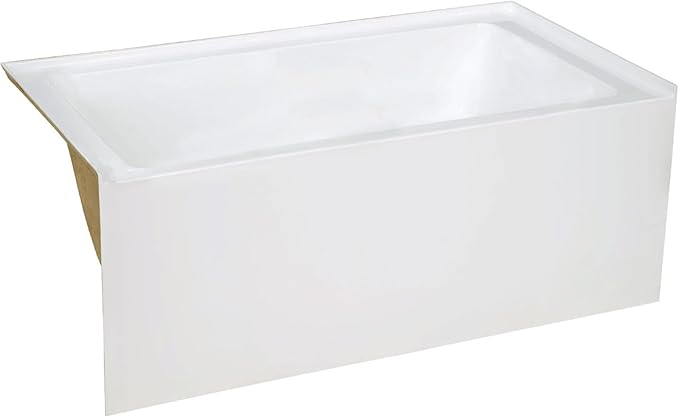 Voltaire 48" x 32" Right-Hand Drain Alcove Bathtub with Apron