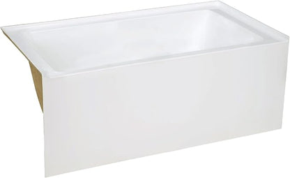 Voltaire 48" x 32" Right-Hand Drain Alcove Bathtub with Apron