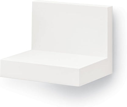 Command Display Ledges, Holds up to 2 lb, Quartz, 2 Ledges with 8 Medium Strips, Damage-Free Hanging Floating Shelf with Adhesive Strips, Personalize Living Room, Bedroom, Kids Room or Office