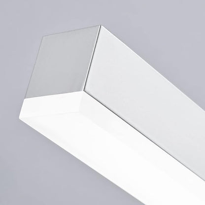 PRESDE Bathroom Vanity Light Dimmable 48in Modern Silver LED Bathroom Light Fixtures Over Mirror Bath Wall Lighting （Cold White 6000K）