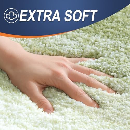 OLANLY Bathroom Runner Rug 45x27, Extra Soft Absorbent Microfiber Bath Rugs
