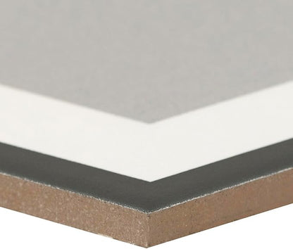 MSI Hexley Hive 9 in.x 10 in. Hexagon Matte Porcelain Floor and Wall Tile for Kitchen Backsplash, Accent Wall and Shower