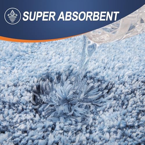 OLANLY Bathroom Runner Rug 59x20, Extra Soft Absorbent Microfiber Bath Rugs