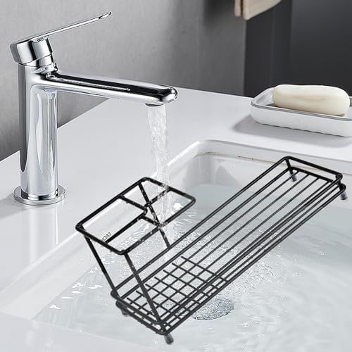 Toothbrush Holders Toothpaste Organizer Bathroom Accessories, Black