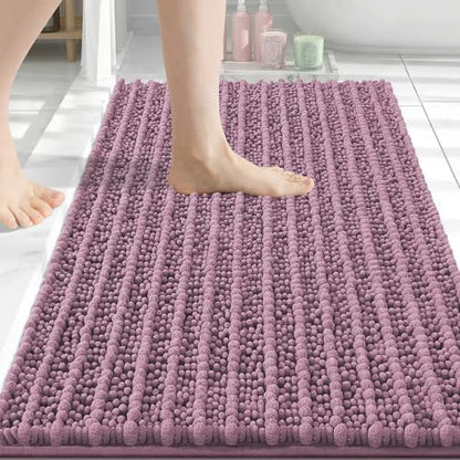 Arotive Bathroom Rugs Mat 30x20, Soft Absorbent Chenille Shaggy Bath Mat