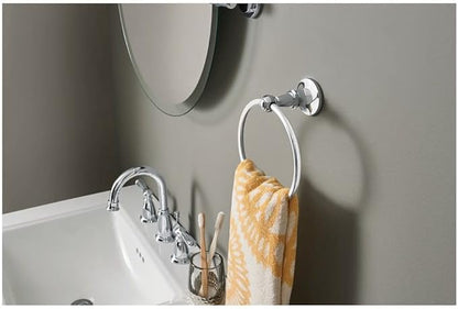 Moen WS84924 Two-Handle High Arc Bathroom Faucet, Chrome