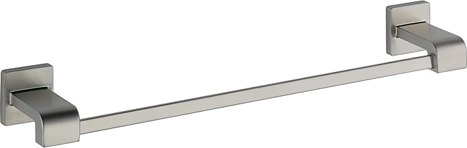 Delta 77518-SS Ara 18-in Wall Mount Towel Bar Bath Hardware Accessory in Stainless Steel