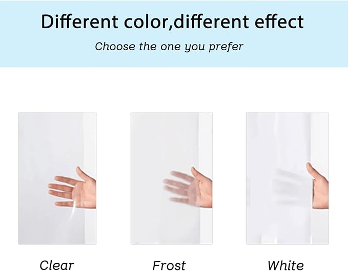 108 inch Long Frosted Shower Curtain, Super Extra-Long 9ft Shower Curtain Liners, PEVA Waterproof Patio Curtain Set with 3 Magnets 72x108”, 12 Pack Stainless Steel Hooks Included | Plastic PEVA Vinyl Waterproof Patio Curtain Set with 3 Magnets, 12 Pack...