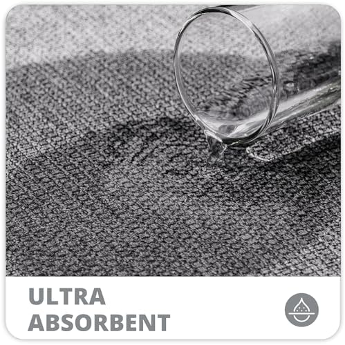 Bosap Bath Mat,Ultra Thin Bathroom Runner Rugs,Large Bath Mats for Bathroom,Quick Dry,Non-Slip,Machine Washable,Low Pile,Bath Rug,Shower Outside,Sink,Home Decor Accessories.Grey,1'5"x4'11"（17x59inch）