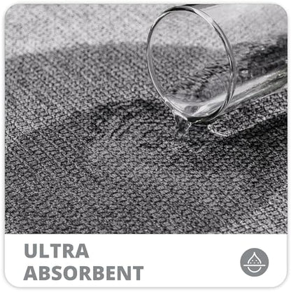 Bosap Bath Mat,Ultra Thin Bathroom Runner Rugs,Large Bath Mats for Bathroom,Quick Dry,Non-Slip,Machine Washable,Low Pile,Bath Rug,Shower Outside,Sink,Home Decor Accessories.Grey,1'5"x4'11"（17x59inch）