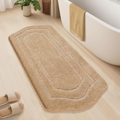 COSY HOMEER Non-Slip Bath Mat Extra Thick Absorbent Plush Washable