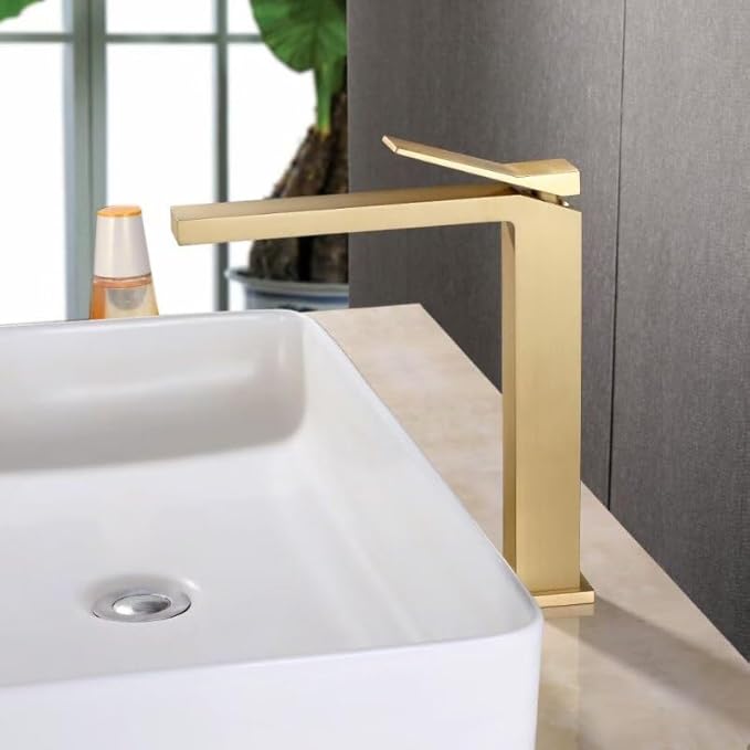 Basin Faucet Brush Gold Black Chrome Basin Faucet Cold and Hot Brass Mixer Sink Tap Deck Mounted Water Tap
