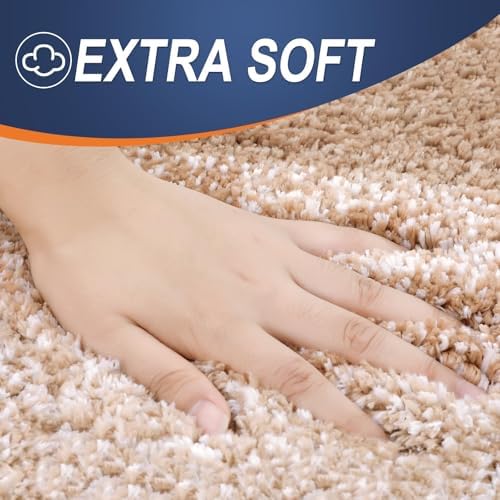 OLANLY Bathroom Runner Rug 47x24, Extra Soft Absorbent Microfiber Bath Rugs
