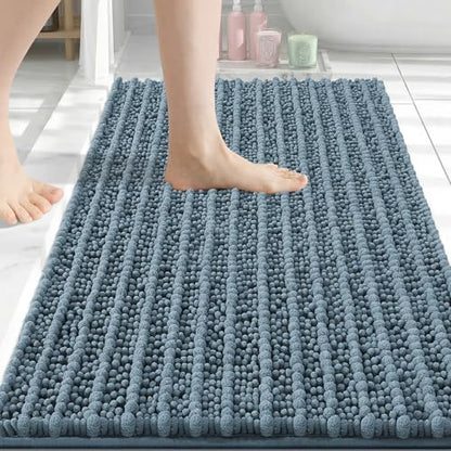 Arotive Bathroom Rugs Mat 30x20, Soft Absorbent Chenille Shaggy Bath Mat