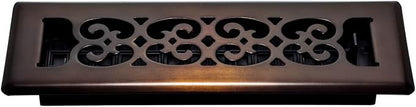 Decor Grates SPH210-RB Floor Register, 2x10, Rubbed Bronze Finish