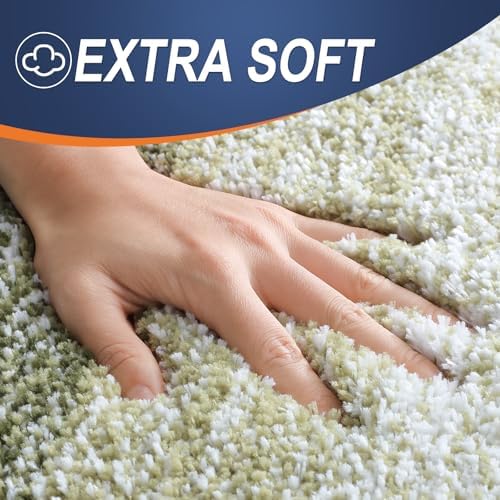 OLANLY Bathroom Rugs Mat 34x21, Extra Soft Absorbent Microfiber Bath Rugs