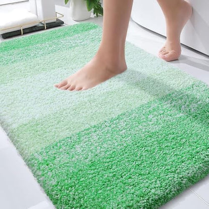 OLANLY Bathroom Rugs Mat 30x20, Extra Soft Absorbent Microfiber Bath Rugs