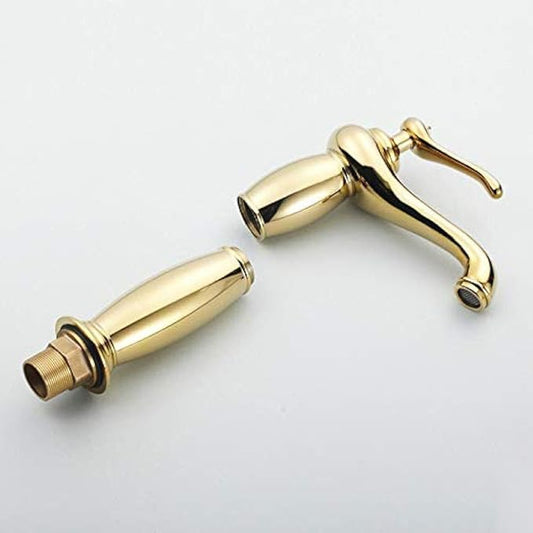 Faucet High Faucet Brass Chrome Bathroom Rose Gold Faucets Mixer Taps Faucet