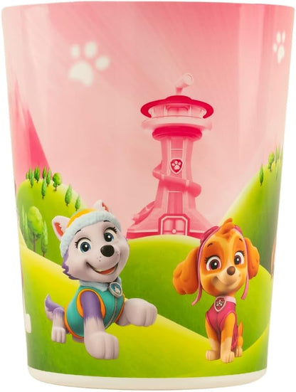 Paw Patrol Skye Kids Trash Can Wastebasket Bathroom/Bedroom, (Officially Licensed Product) by Franco
