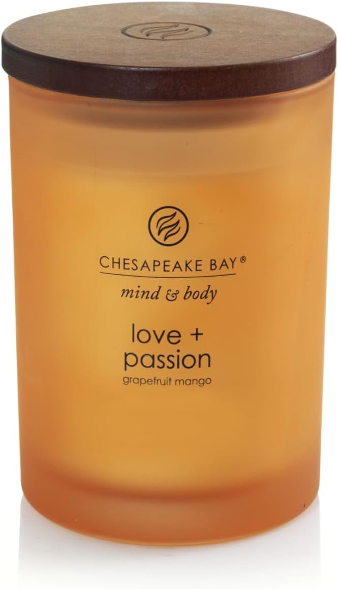 Chesapeake Bay Candle PT31905 Scented Candle Love + Passion (Grapefruit Mango) Medium Home Décor