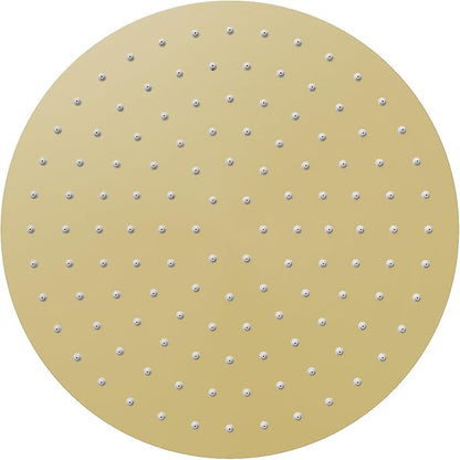 VBFF-Shower Head,rain shower head, 10 inch- Round Shower Head, 1.8 GPM Flow Rate, rainfall showerhead,VBFF12 (Brushed Gold)
