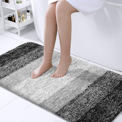 OLANLY Bathroom Runner Rug 44x24, Extra Soft Absorbent Microfiber Bath Rugs