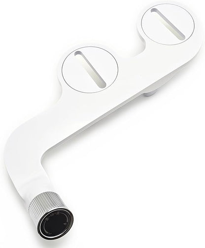 Bidet Attachment for Toilet, Non-Electric, Dual Nozzle, Self-Cleaning | Rear & Feminine Wash, Easy Install, Fits Most Standard Toilets, Not for RV Use, Includes Hose, T-Adapter & Teflon Tape