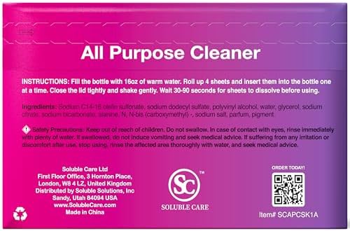 All-Purpose Cleaner Starter Kit: Fresh Lemon Scent