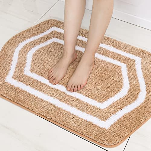 COSY HOMEER Non-Slip Bath Mat Extra Thick Absorbent Plush Washable