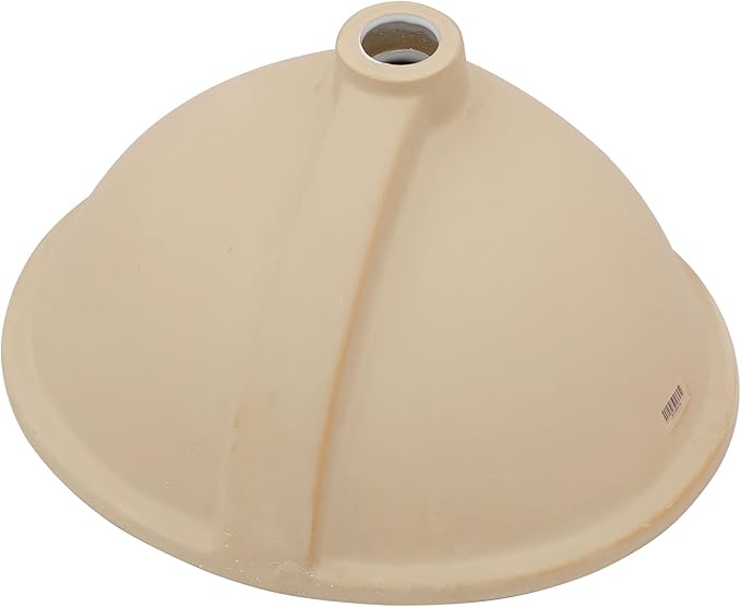 Undermount Bathroom Sink Oval - Dcolora 18"x15" White Porcelain Ceramic Oval Vessel Sink Under Counter Lavatory Vanity Bath Sink Bowl Basin With Overflow