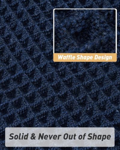 Upgraded Waffle Bath Mat Ultra Absorbent Non Slip Bathroom Mat, 18" x 30"